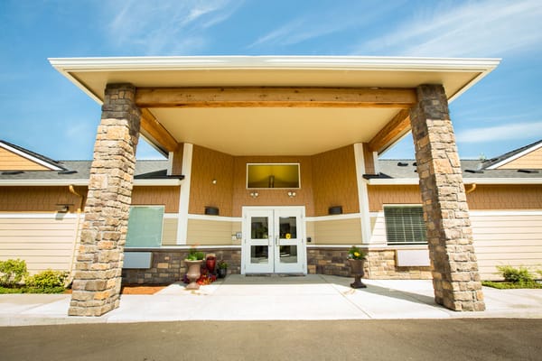 Entrance of Sweet Bye N Bye Memory Care facility