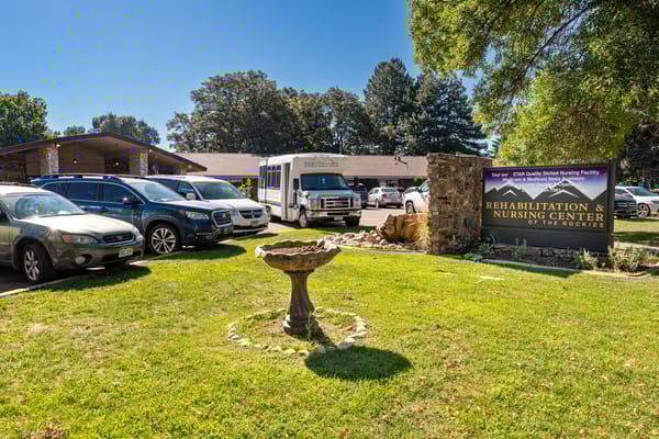 Exterior view of the Rehabilitation and Nursing Center