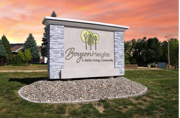 Logo of Boyson Heights Senior Living Community
