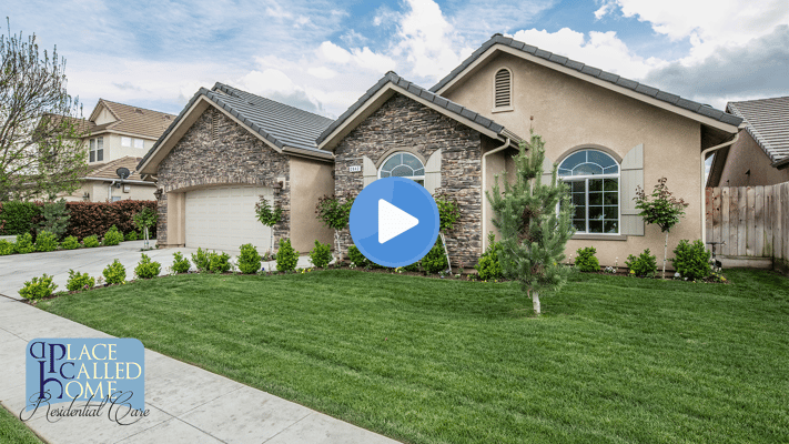 Exterior view of a residential care facility