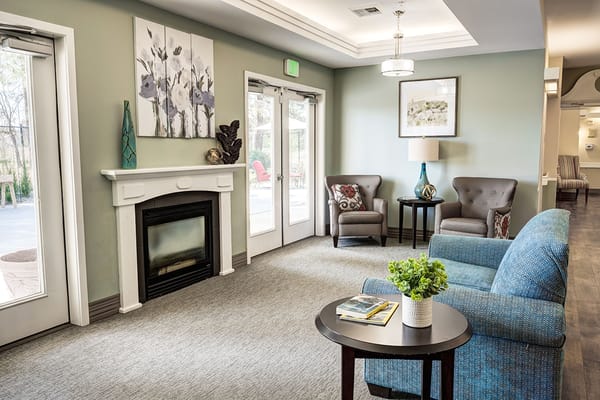 Interior common area with seating and decor