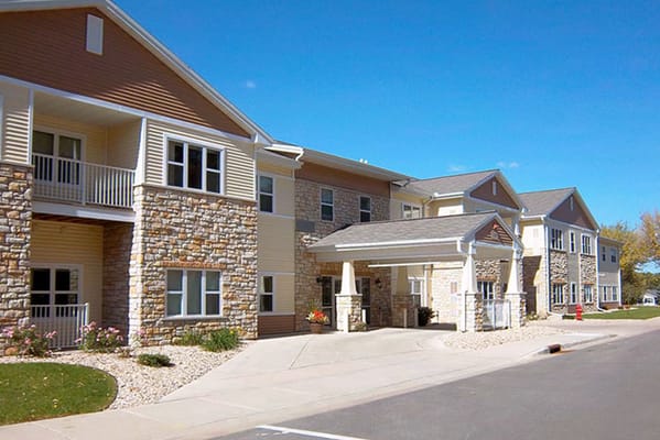 Exterior view of Park Place Assisted Living Community