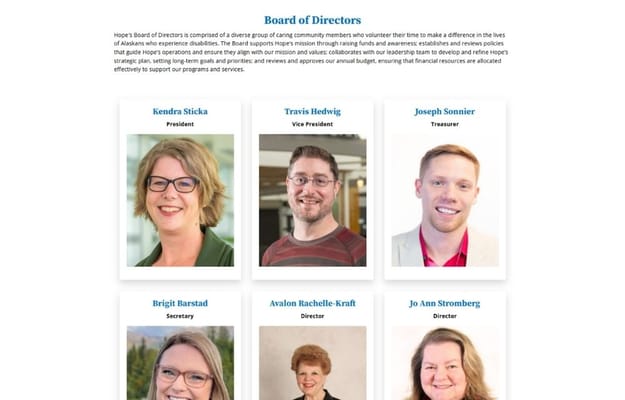 Hope – Resolution Bay