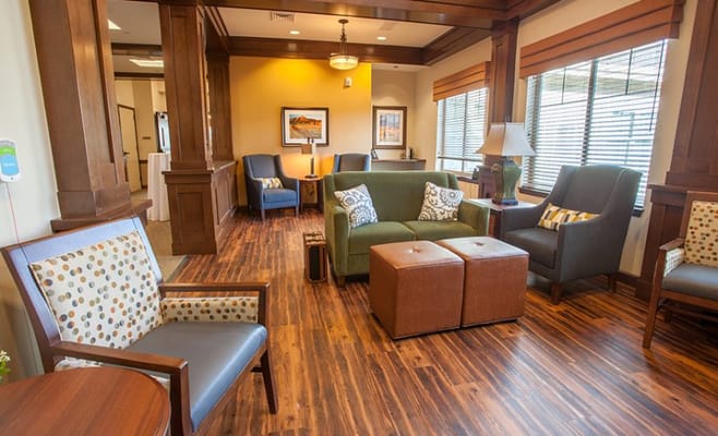 Cozy common area with comfortable seating