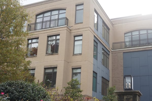 Exterior view of a senior living facility building