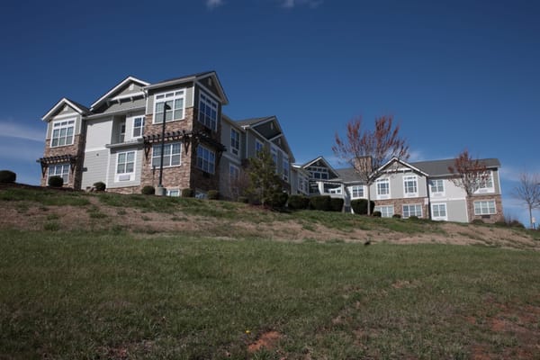 Exterior view of a senior living facility