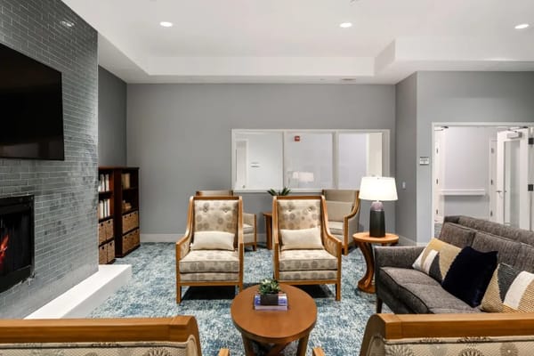 Interior common area with seating and decor