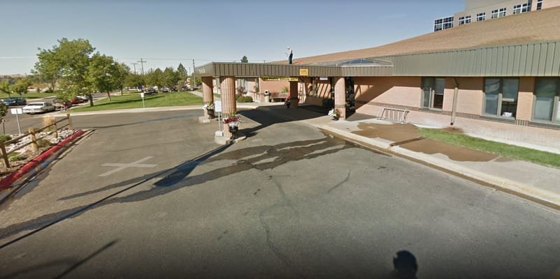 Entrance view of the Benefis Extended Care Center