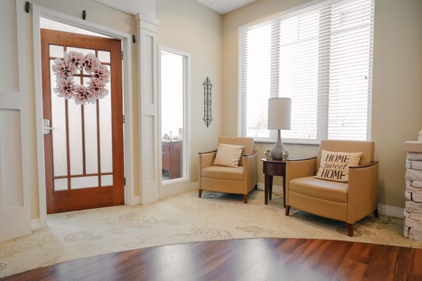 Cozy lounge area with a welcoming decor