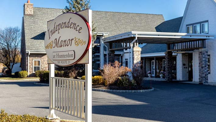 Exterior view of Independence Manor at Hunterdon
