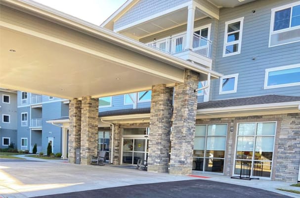 Exterior view of Maple Brook Terrace entrance
