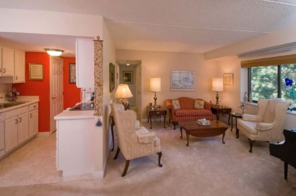 Cozy interior living room with comfortable seating