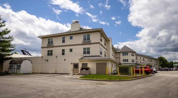 Exterior view of Wingate Residences building.