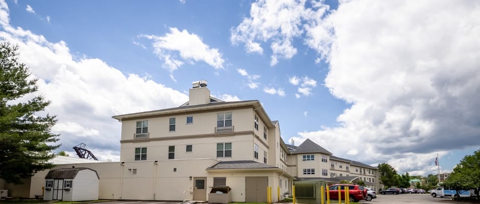 Exterior view of Wingate Residences on the East Side