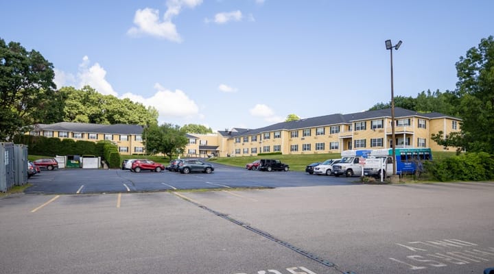 Parking area at Capitol Ridge at Providence