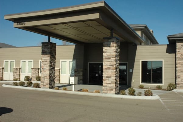 Exterior view of the entrance to Meridian Meadows