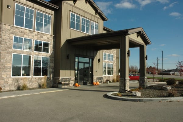 Exterior view of the entrance to Spring Gardens Meridian