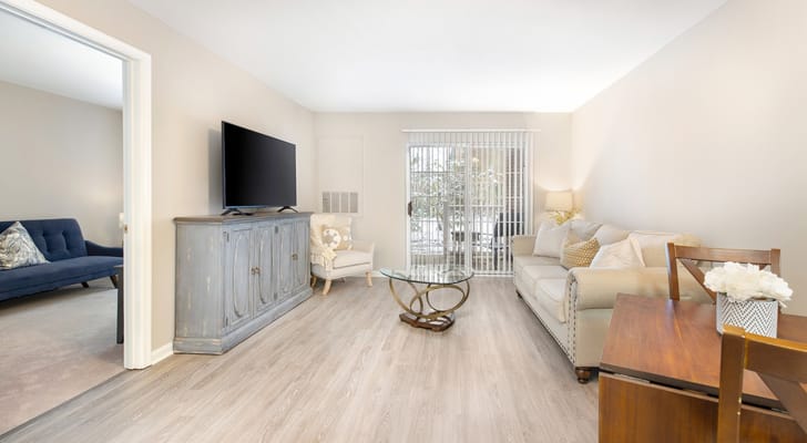 Bright and cozy interior of a living space