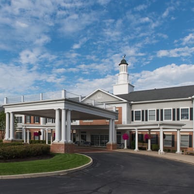 Exterior view of Kingston Residence of Sylvania with entrance