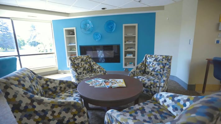 Cozy common area with comfortable seating