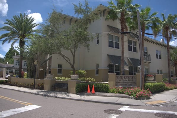 Exterior view of The Estate at Hyde Park