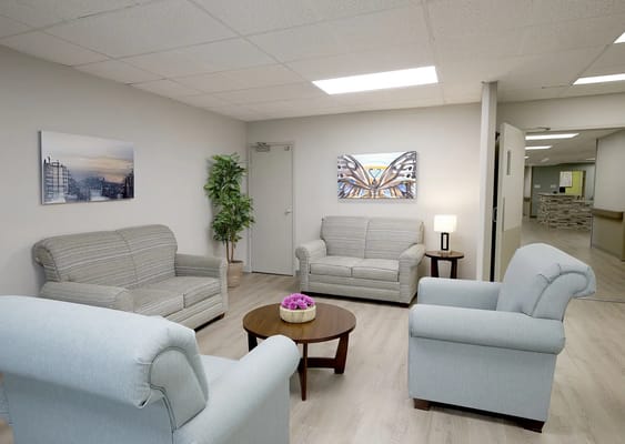 Interior common area with comfortable seating