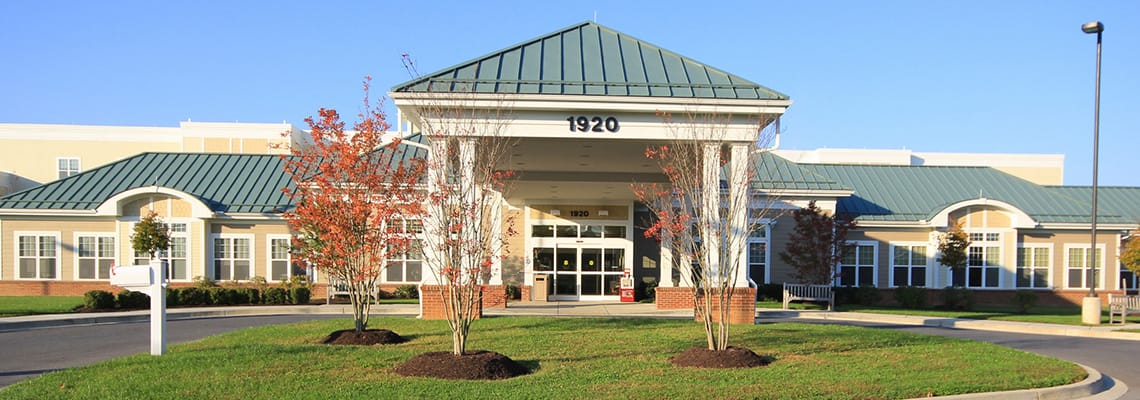 Exterior view of Citizens Nursing Home facility