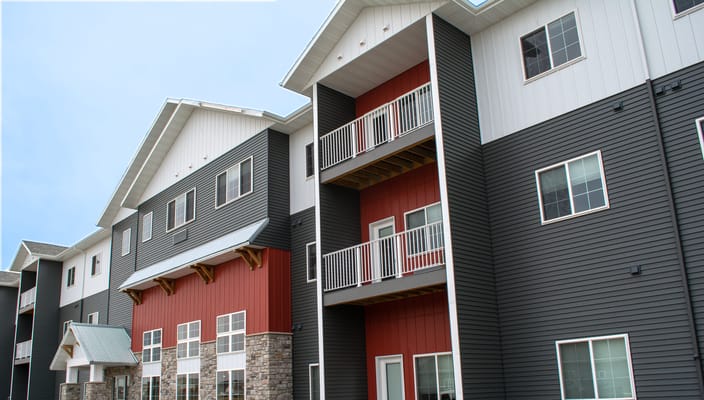 Exterior view of Farmstead Living facility