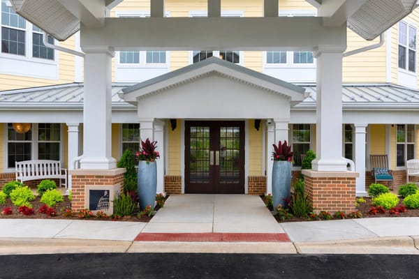 Front entrance of Arbor Terrace at Waugh Chapel
