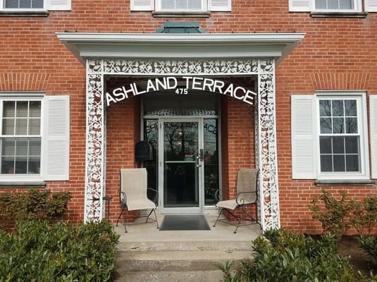 Front entrance of Ashland Terrace facility