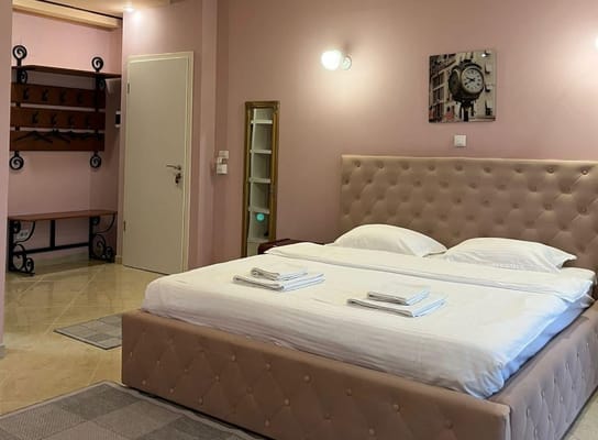 Well-furnished private resident room with cozy decor