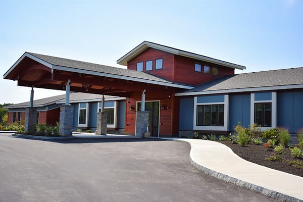 Exterior view of Harmony Homes By the Bay entrance