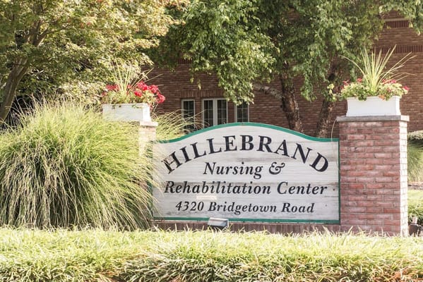 Sign of Hillebrand Nursing and Rehabilitation Center