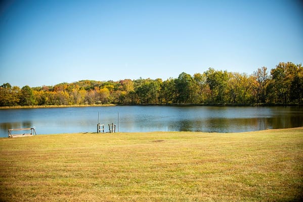 Scenic view of a lake surrounded by trees