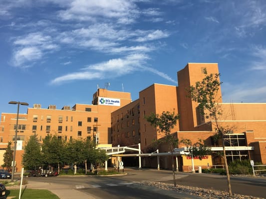 Exterior view of the St. James Healthcare building