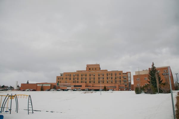 Exterior view of St. James Healthcare Transitional Care Unit