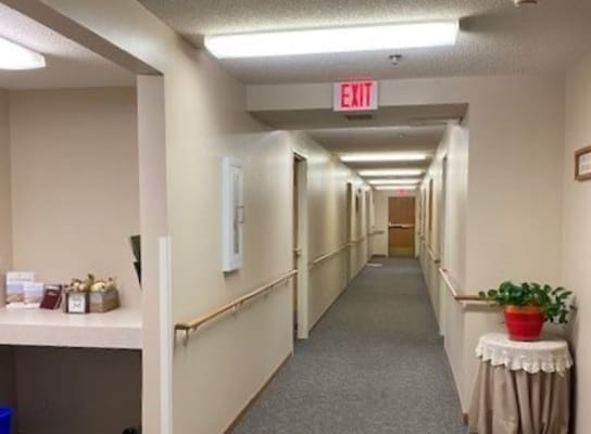 Interior hallway of St. Luke's Countryside Villa