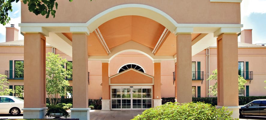 Entrance of The Orchards assisted living facility