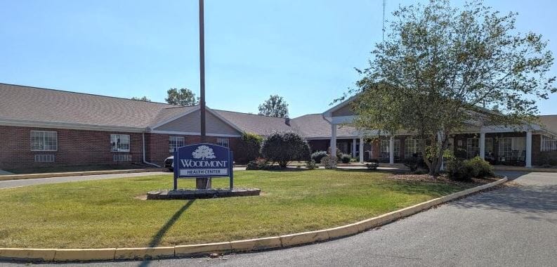 Exterior view of Woodmont Health Campus entrance