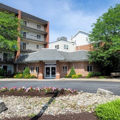 Exterior view of the Riverton Enhanced Senior Living facility