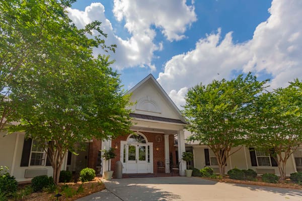 Exterior view of Rock Hill Post Acute Care Center