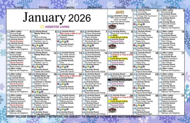 Avery Village Senior Living and Memory Care