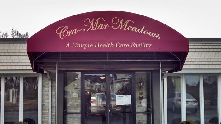 Front entrance of Cra-Mar Meadows facility