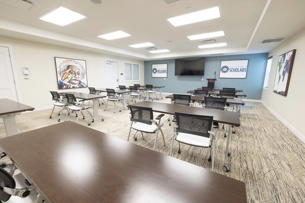 Interior view of a multi-purpose activity room