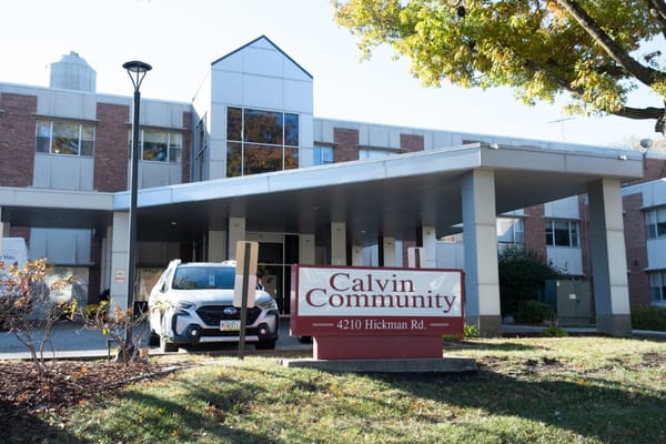 Exterior view of Calvin Community facility