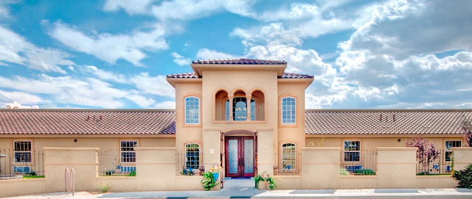 Exterior view of Life Spire Assisted Living facility