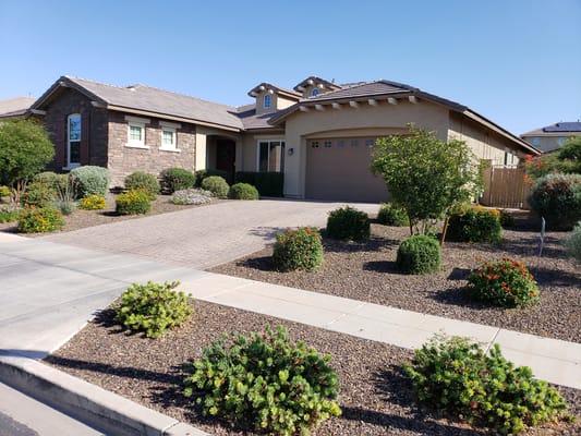 Exterior view of a residential facility with landscaping