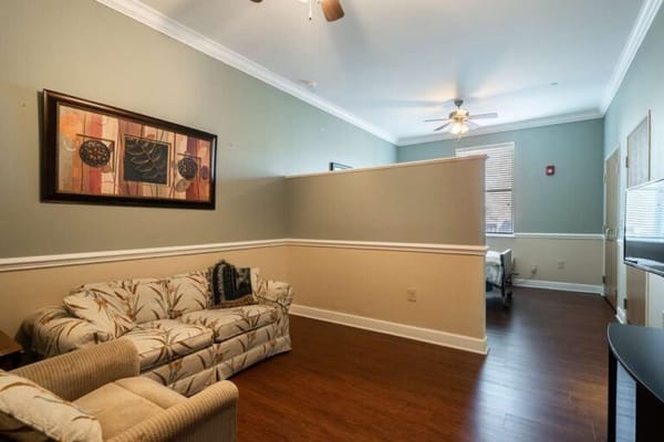 Interior view of a cozy residential room