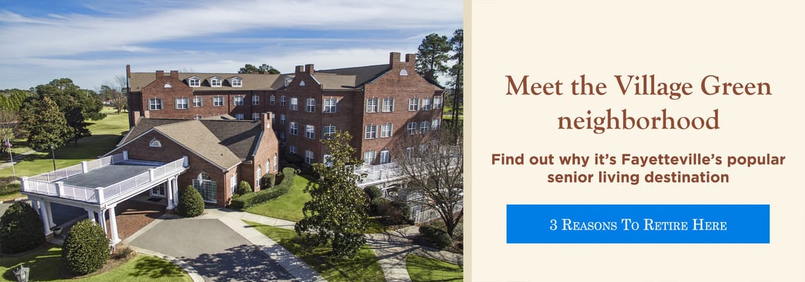 Exterior view of the Carolina Inn at Village Green building