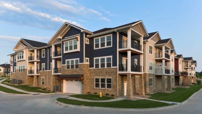 Exterior view of a nursing home facility